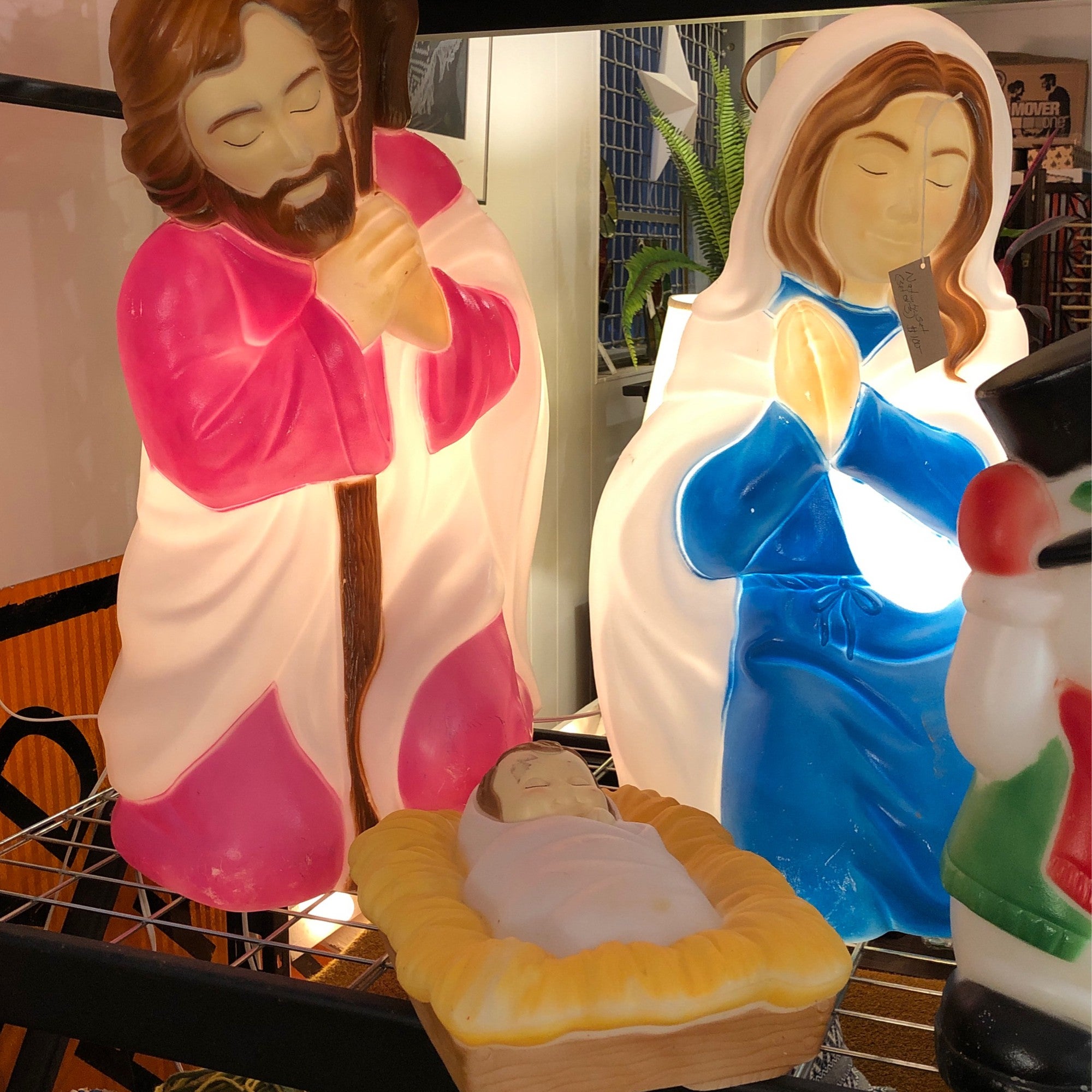 Vintage Christmas Empire Nativity Set (Set Of 3) Wild Things