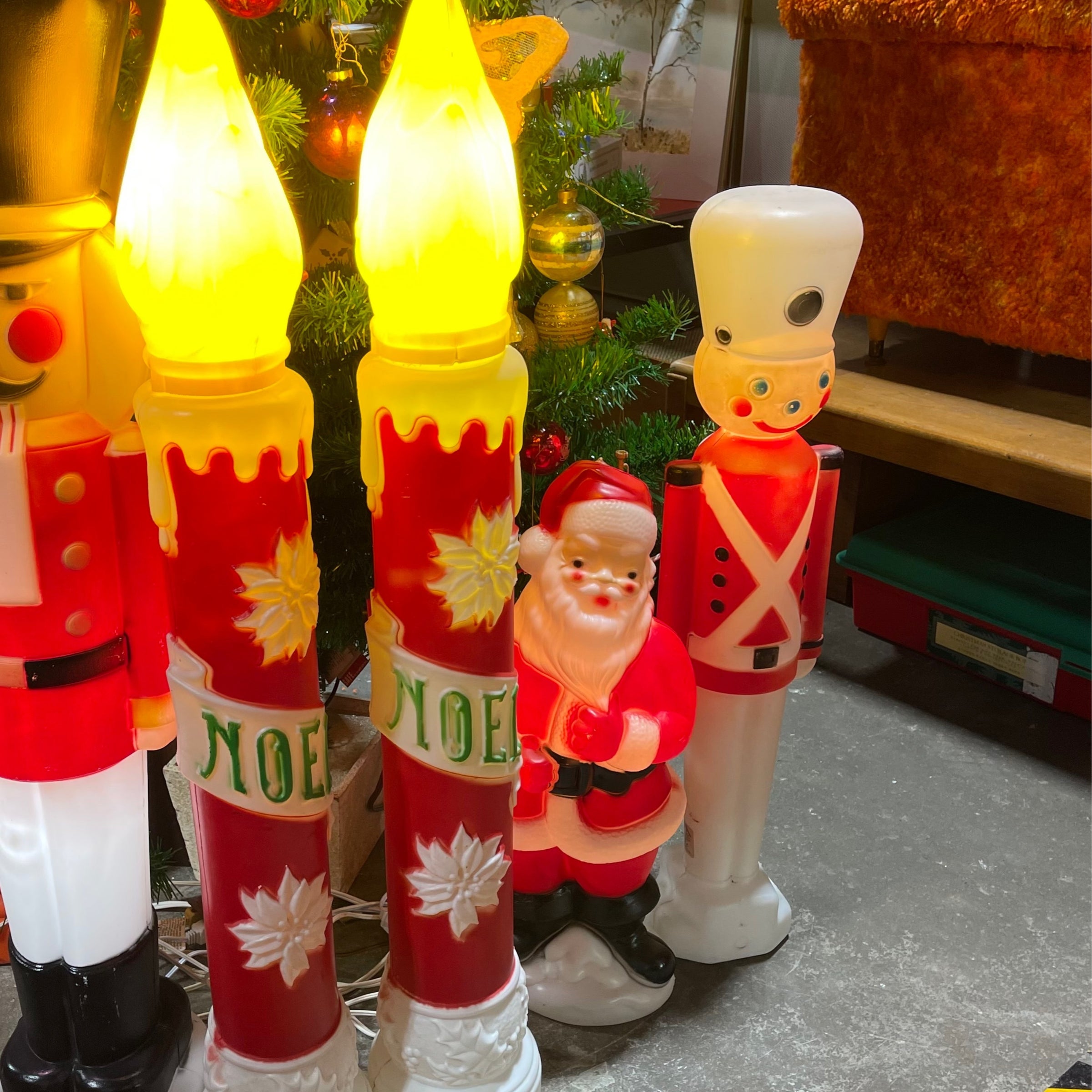 Vintage Outdoor Christmas Decorations